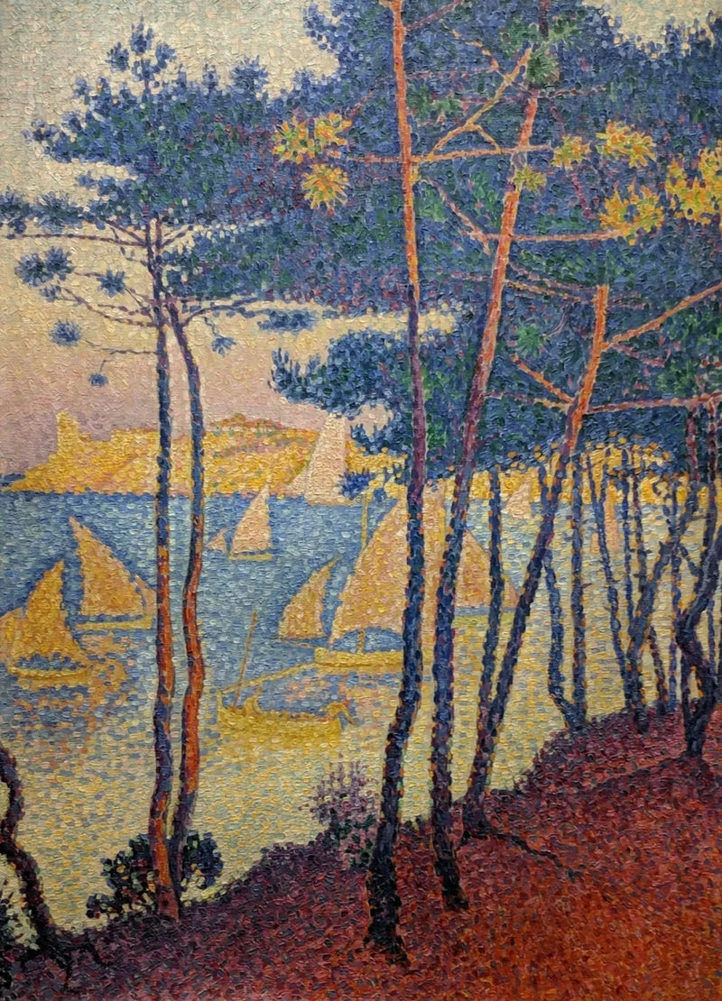 Seil og nåler - Paul Signac
