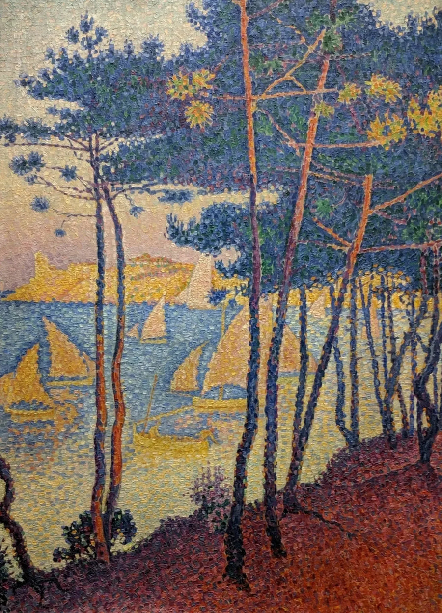 Seil og nåler - Paul Signac