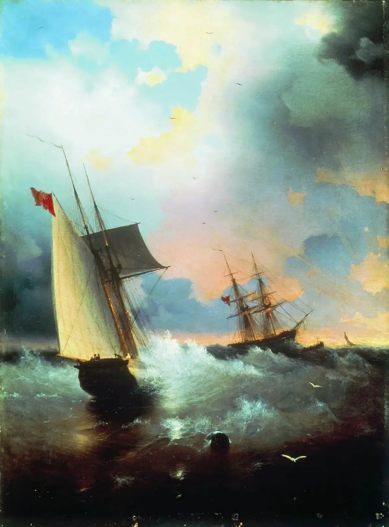 Seilbåt . - Ivan Aïvazovski

Source:
Voilier . - Ivan Aïvazovski