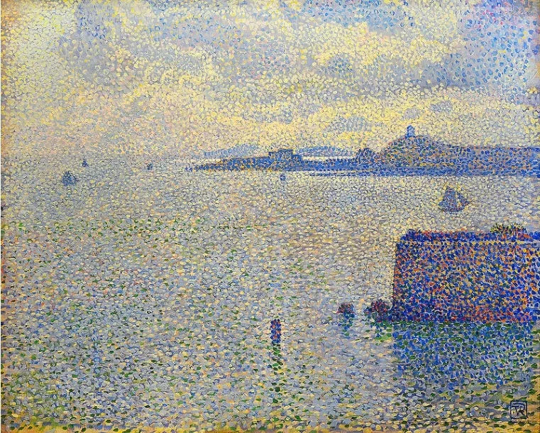 Seilbåter og elveutløp - Thé van Rysselberghe