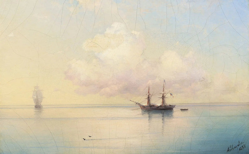 Seilbåter i rolig vær. - Ivan Aïvazovski

Source:
Voiliers par temps calme. - Ivan Aïvazovski