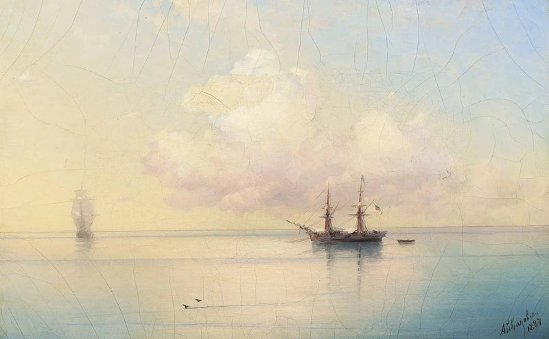 Seilbåter i rolig vær. - Ivan Aïvazovski

Source:
Voiliers par temps calme. - Ivan Aïvazovski
