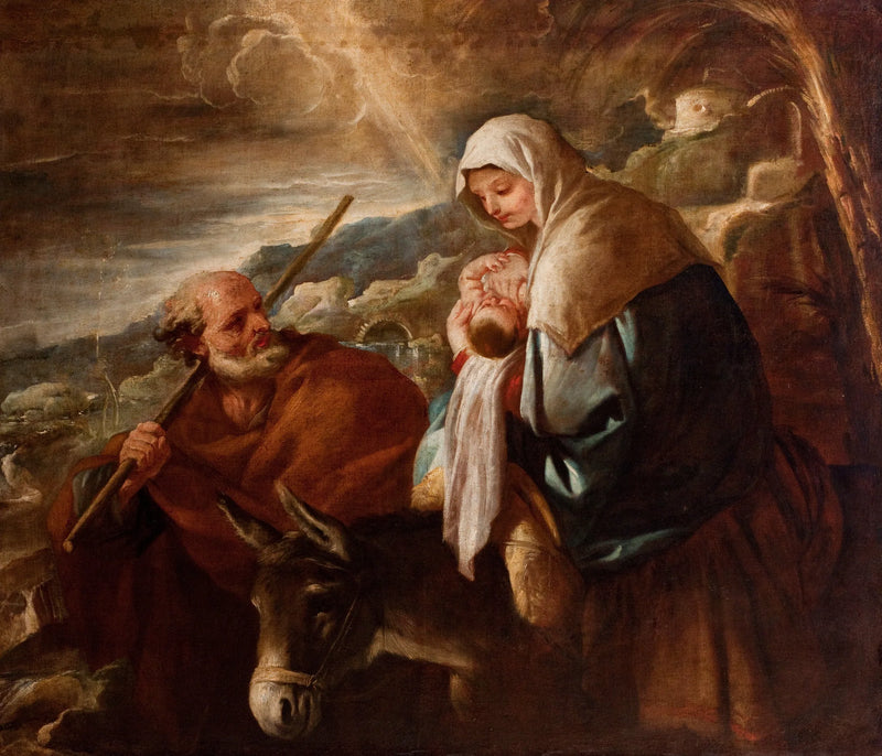 Reise til Egypt - Luca Giordano