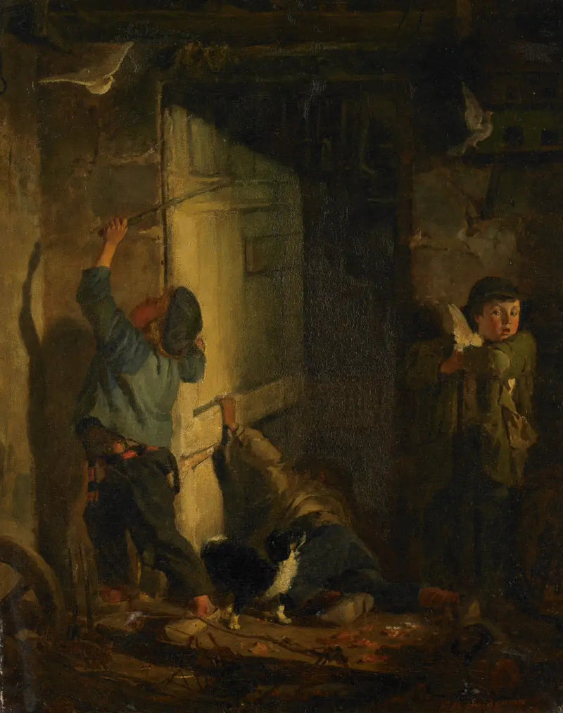 Fly fuglens perching place - Frederick Arthur Bridgman

Source:
Voler le perchoir du pigeon - Frederick Arthur Bridgman