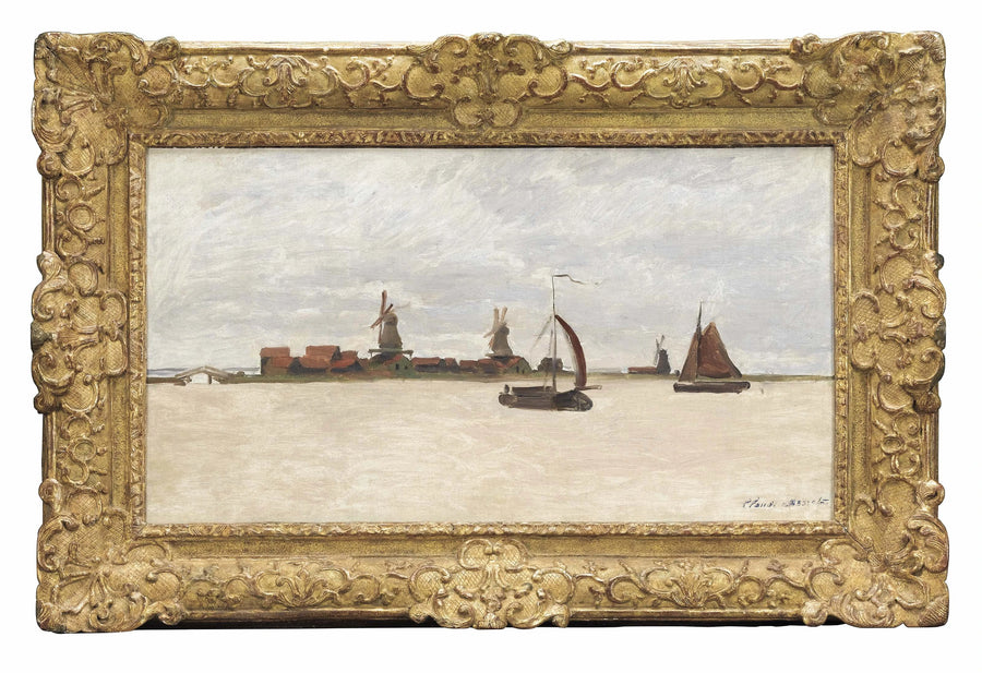 Les Voorzaan og Westerhem - Claude Monet