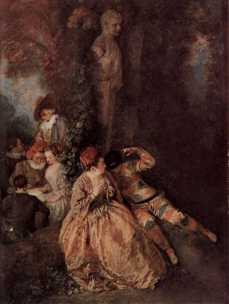 Vil du triumfere over de vakre? - Antoine Watteau