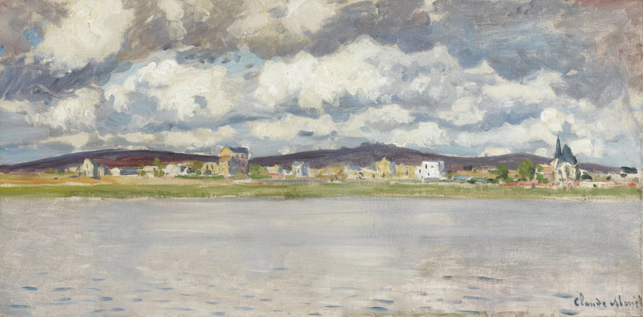 Utsikt over Argenteuil - Claude Monet