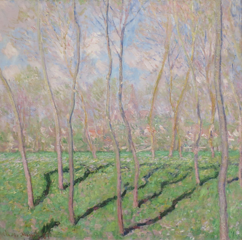 Utsikt over Bennecourt W1125 - Claude Monet