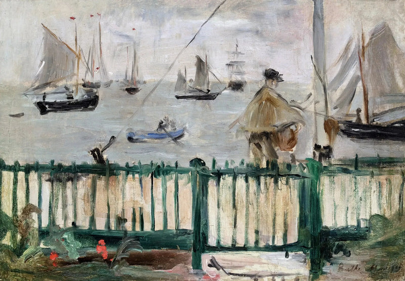 Utsikt over England eller På Isle of Wight - Berthe Morisot