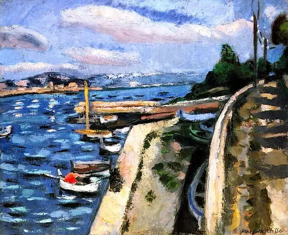 Utsikt over Antibes - Henri Matisse