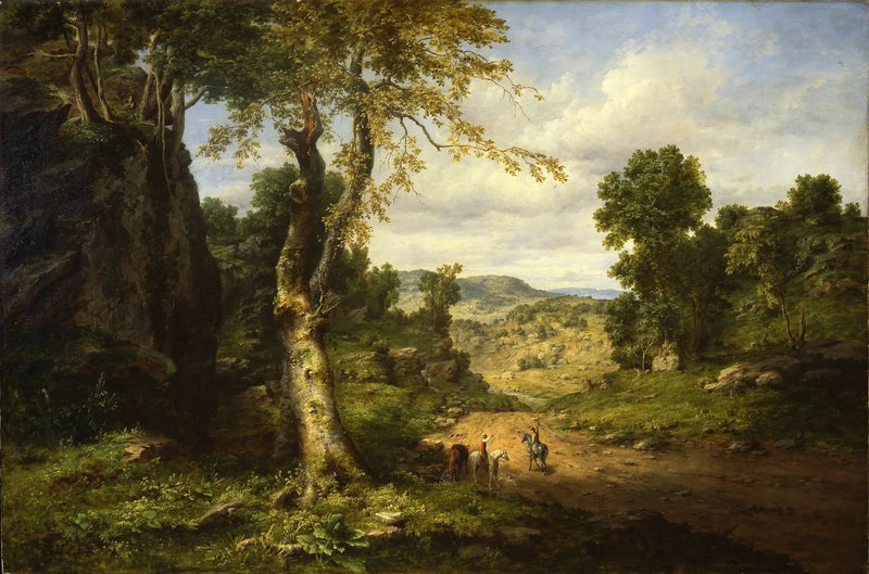 Utsikt over Berkshire fylke, Massachusetts, som forsvinner etter en septemberstorm - George Inness

Source:
Vue dans le comté de Berkshire, Massachusetts, se dissipant après une tempête de septembre - George Inness