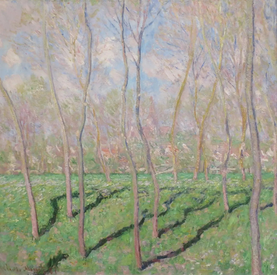 Utsikt over Bennecourt - Claude Monet