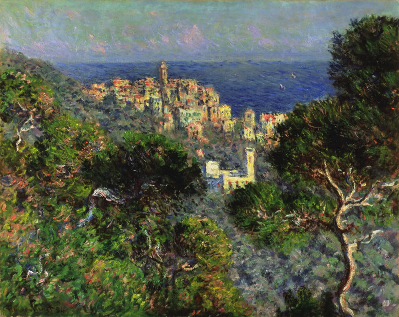 Utsikt over Bordighera - Claude Monet