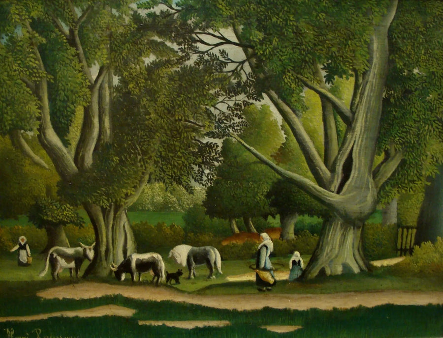 Utsikt over Bretagne - Henri Rousseau