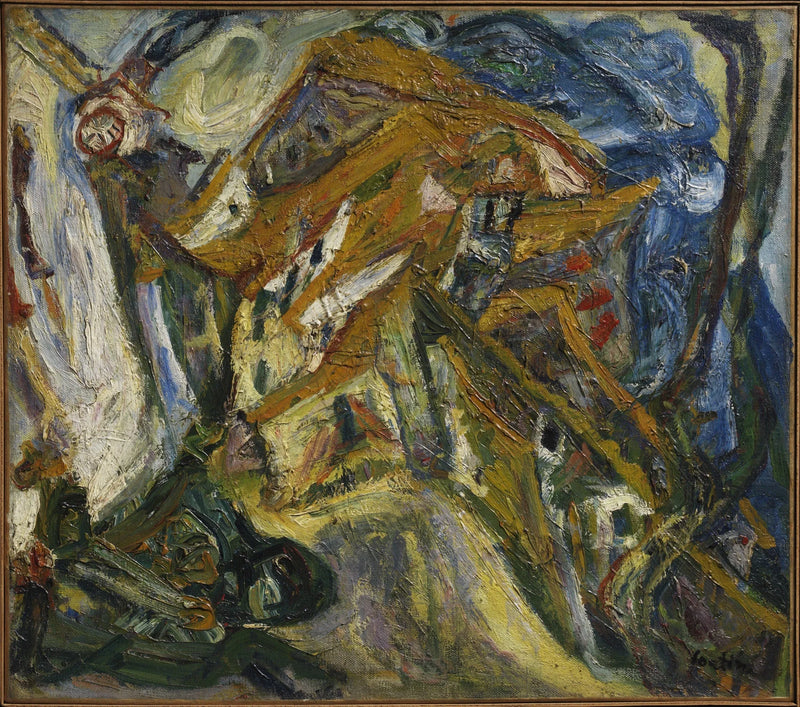 Utsikt over Céret - Chaim Soutine