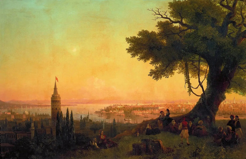 Utsikt over Konstantinopel i kveldssol - Ivan Aïvazovski

Source:
Vue de Constantinople à la lumière du soir - Ivan Aïvazovski