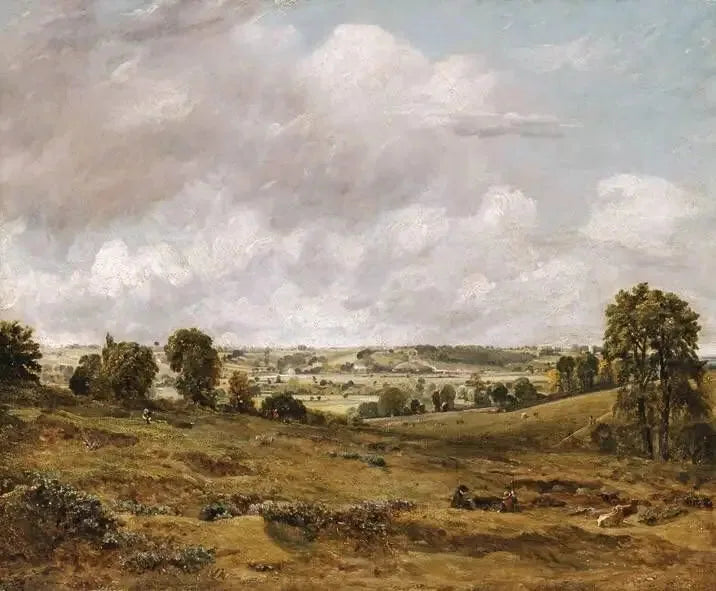 Utsikt over Dedham Vale fra East Bergholt - John Constable