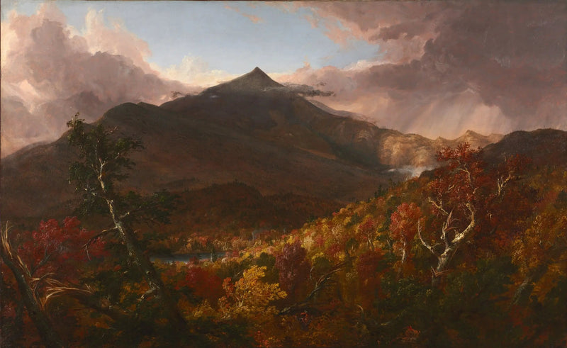 Utsikt over fjellene Schroon, Essex fylke, New York, etter en storm - Thomas Cole

Source:
Vue de la montagne Schroon, comté d'Essex, New York, après une tempête - Thomas Cole