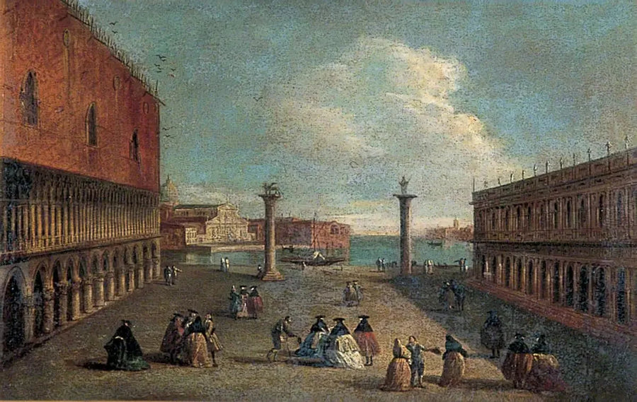 Utsikt over Piazzetta, Venezia - Canaletto

Source:
Vue de la Piazzetta, Venise - Canaletto