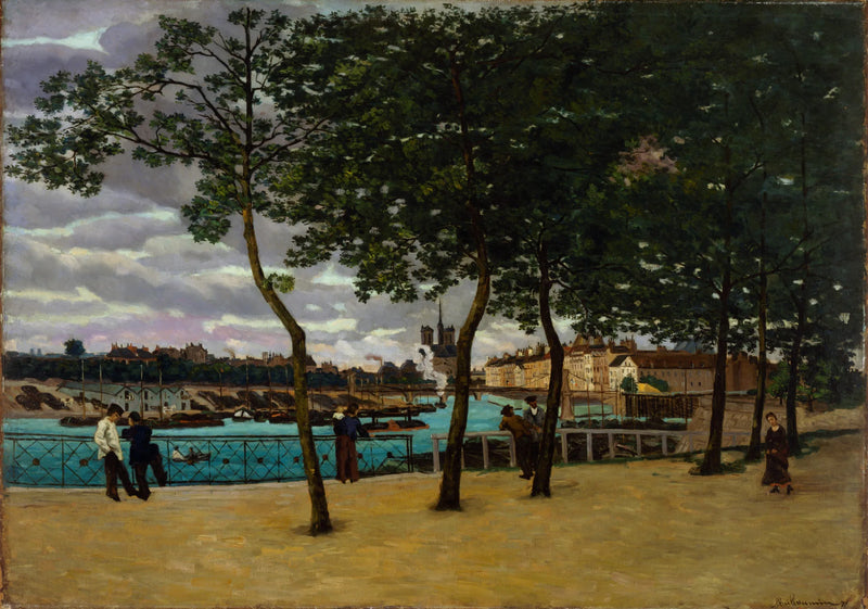 Utsikt over Seinen, Paris - Armand Guillaumin
