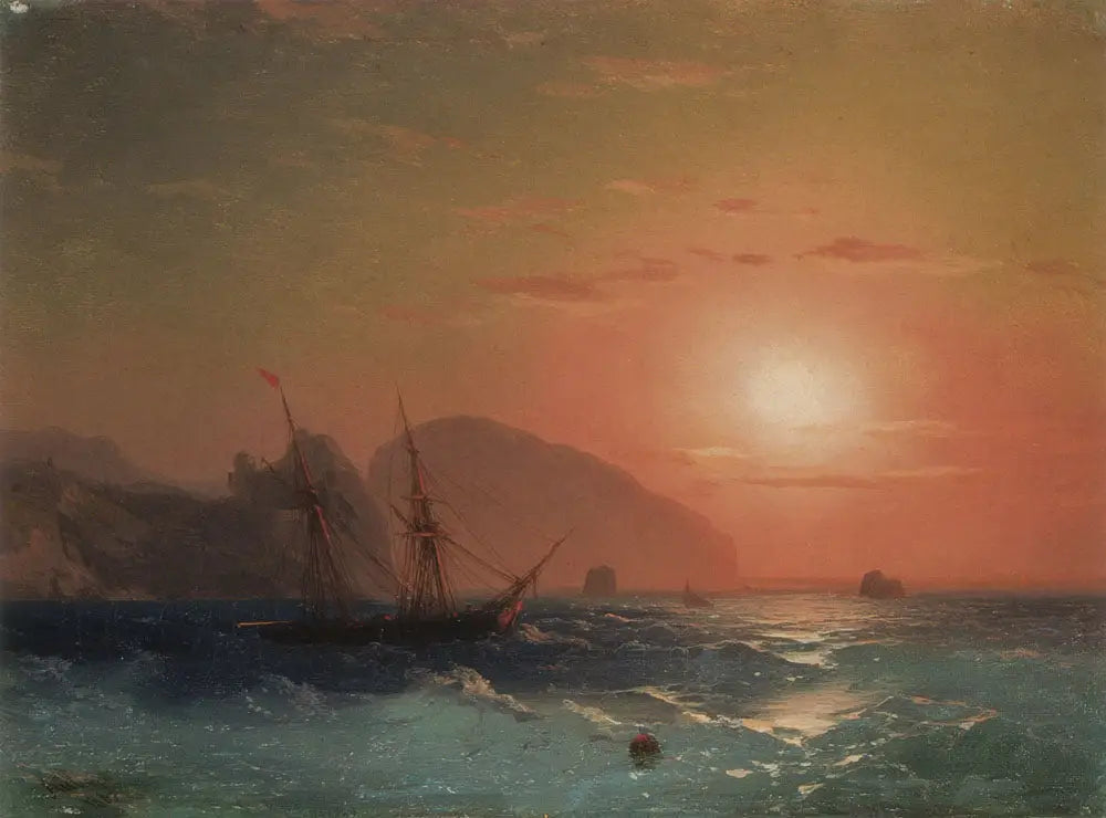 Vue de l’Ayu Dag Crimée - Ivan Aïvazovski - Alpha Reproduction