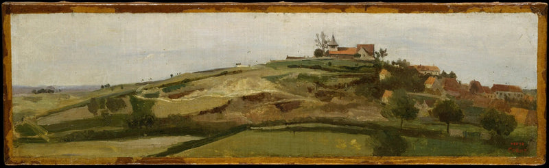 Utsikt over Lormes - Jean-Baptiste Camille Corot