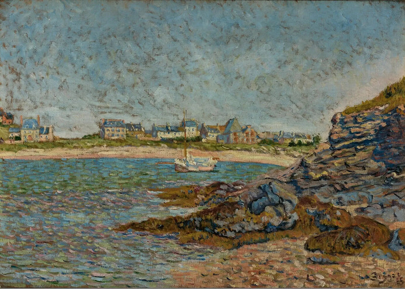 Utsikt over havnen, Saint Briac - Paul Signac
