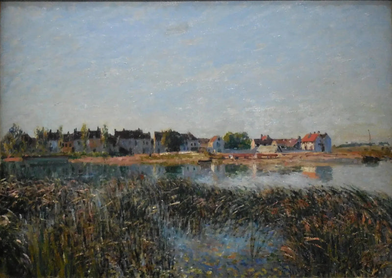 Utsikt over Saint-Mammès - Alfred Sisley