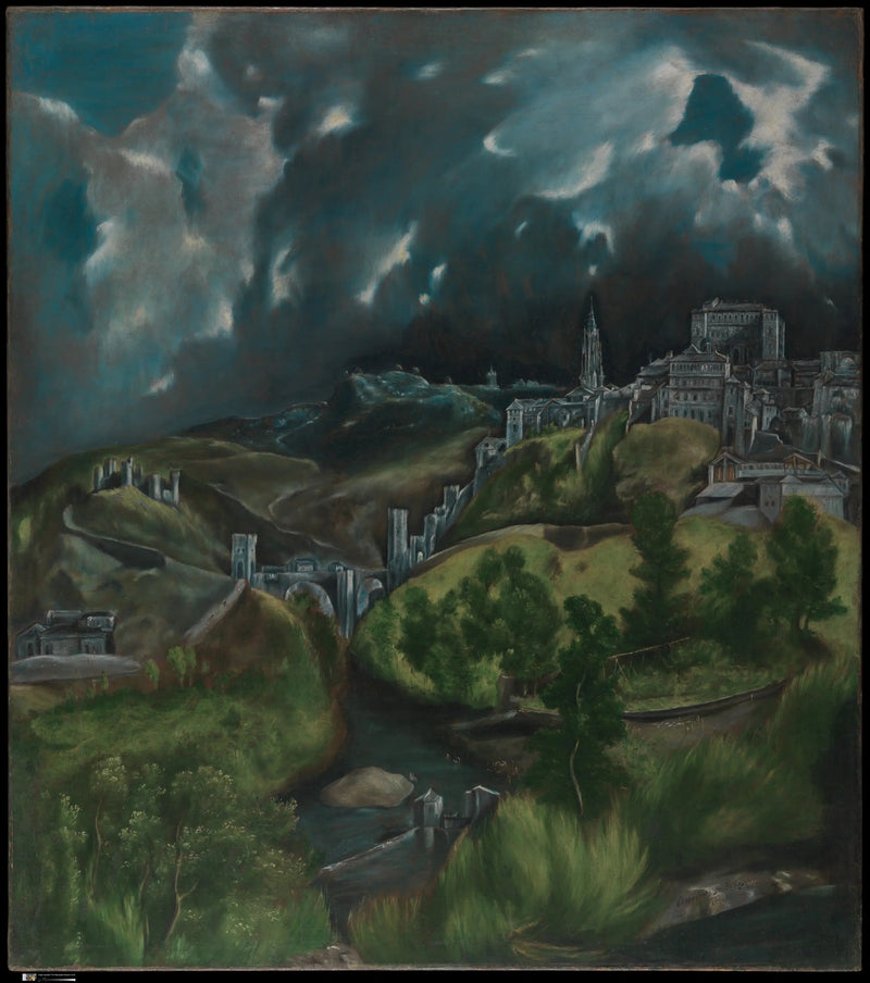 Utsikt over Toledo - El Greco