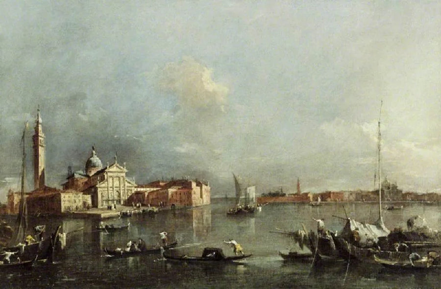 Utsikt over Venezia - Francesco Guardi