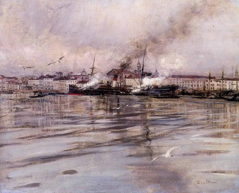 Utsikt over Venezia - Giovanni Boldini