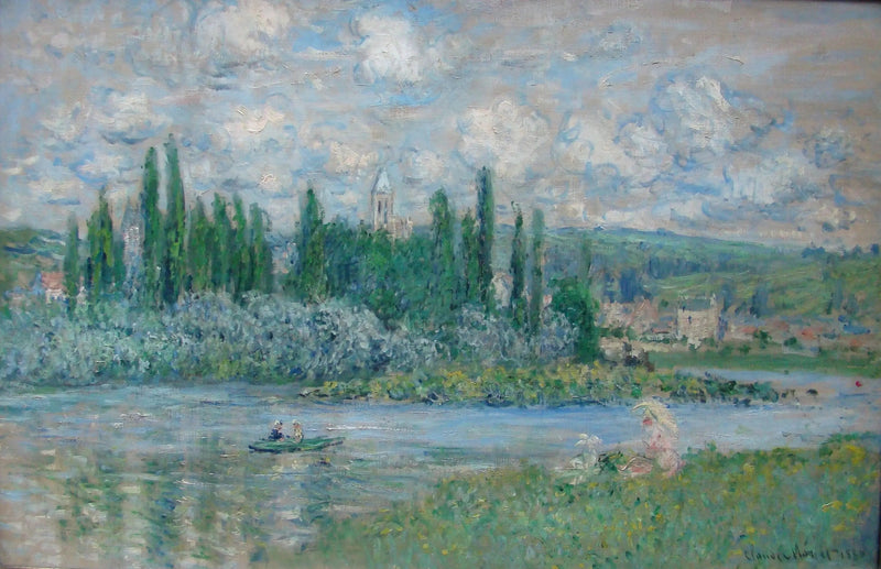 Utsikt over Vétheuil - Claude Monet