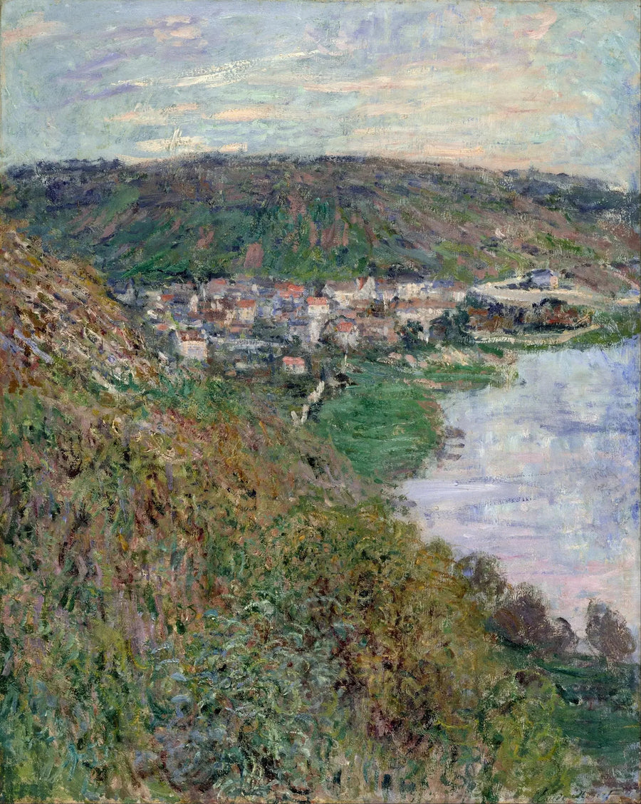 Utsikt over Vétheuil - Claude Monet