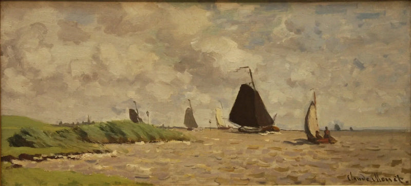 Utsikt over Voorzan - Claude Monet