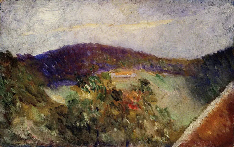 Utsikt fra Hauketo - Edvard Munch