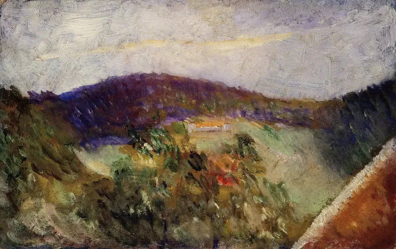 Utsikt fra Hauketo - Edvard Munch