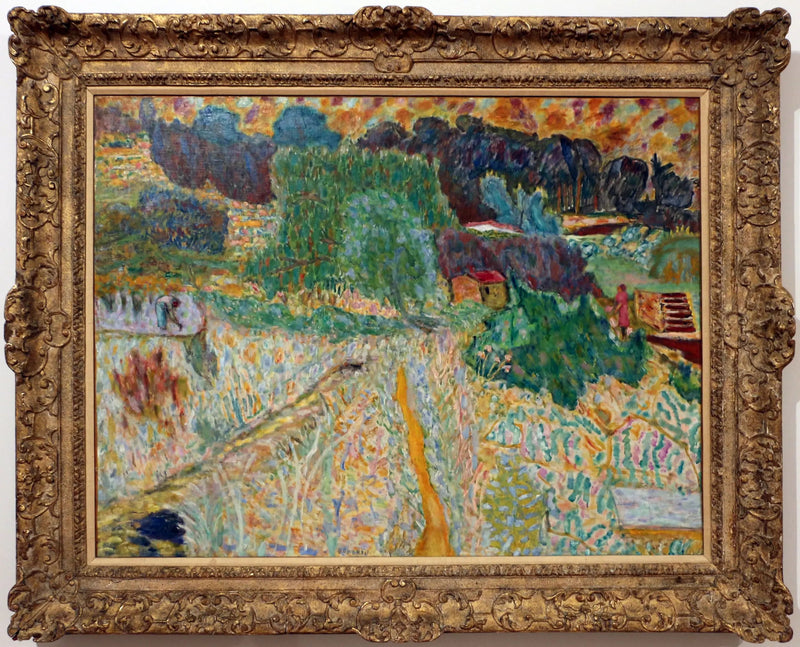 Utsikt fra kunstnerens atelier, Le Cannet - Pierre Bonnard