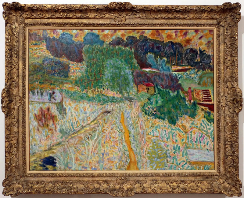 Utsikt fra kunstnerens atelier, Le Cannet - Pierre Bonnard