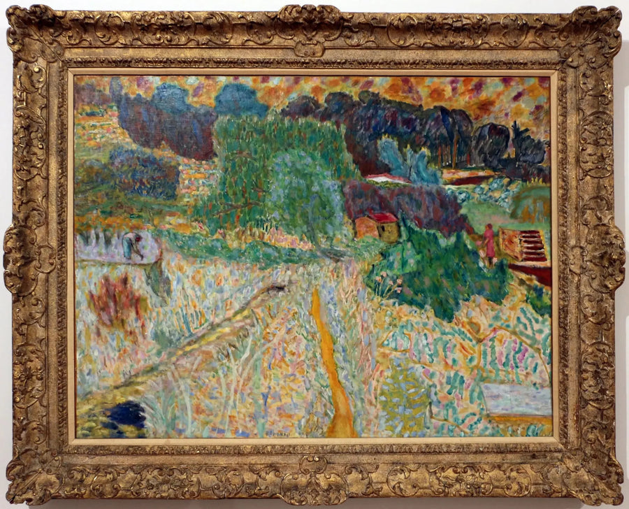 Utsikt fra kunstnerens atelier, Le Cannet - Pierre Bonnard