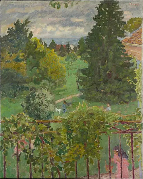 Utsikt fra Balkongen - Pierre Bonnard