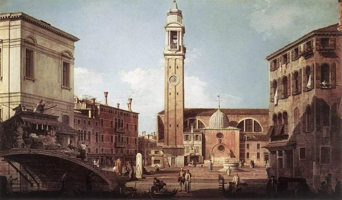 Vue du camp des Saints Apôtres - Canaletto - Alpha Reproduction