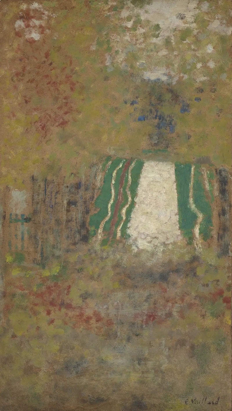 Utsikt fra åssiden - Édouard Vuillard