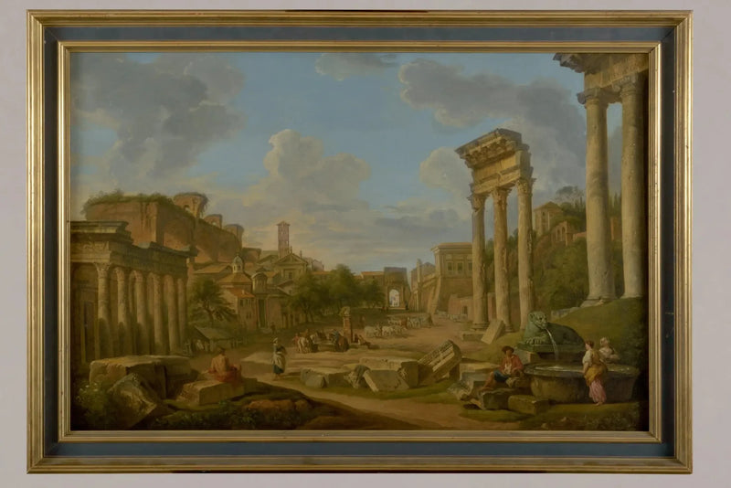 Utsikt fra forumet i Roma - Giovanni Paolo Panini

Source:
Vue du forum à Rome - Giovanni Paolo Panini