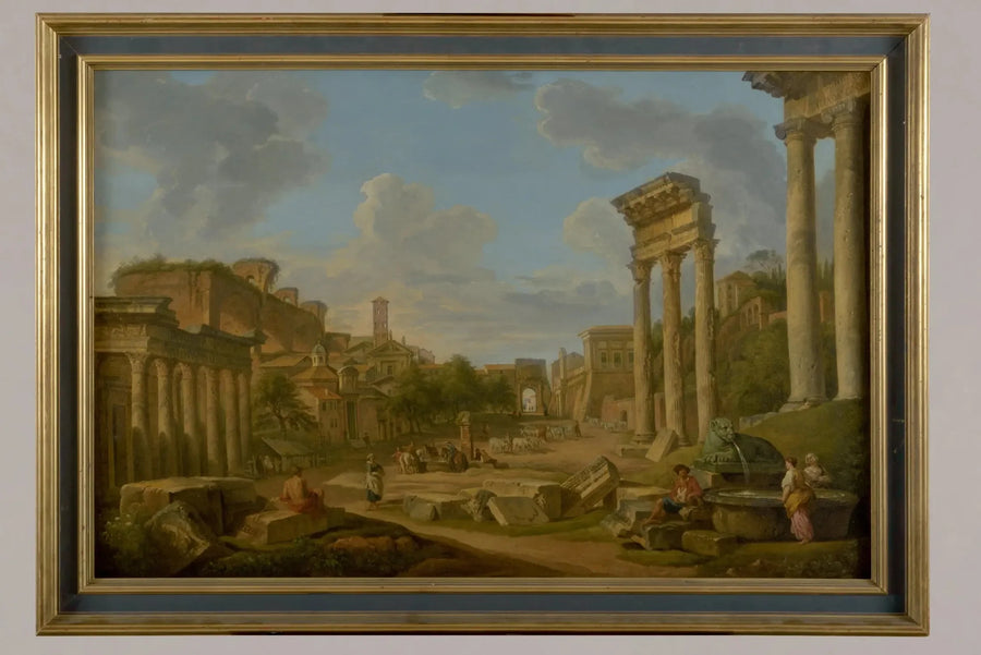Utsikt fra forumet i Roma - Giovanni Paolo Panini

Source:
Vue du forum à Rome - Giovanni Paolo Panini