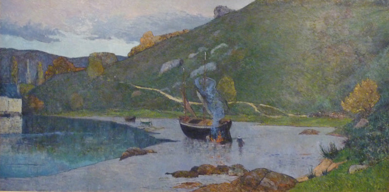 Utsikt over havnen i Pont-Aven - Maxime Maufra