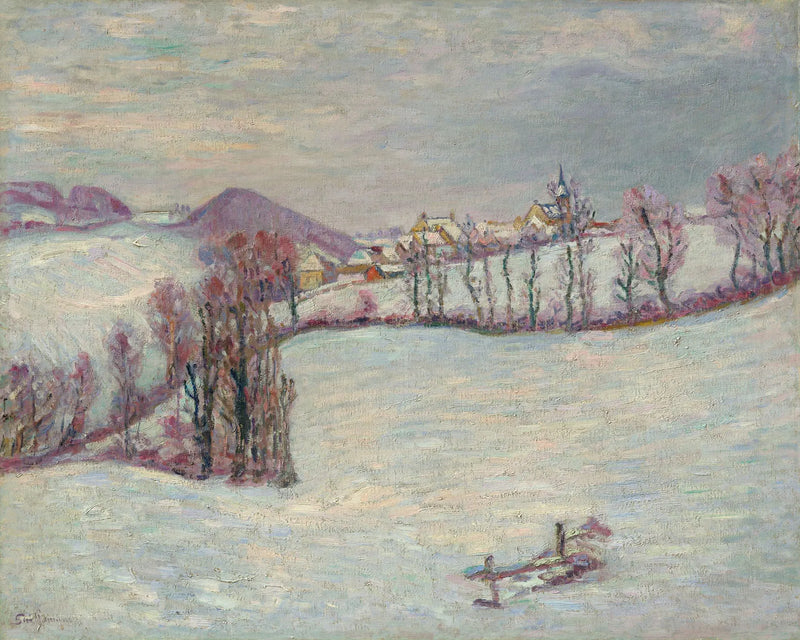 Utsikt over Puy de Dôme - Armand Guillaumin