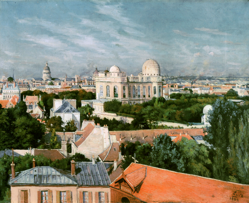 Utsikt over Observatoriet-området - Maximilien Luce