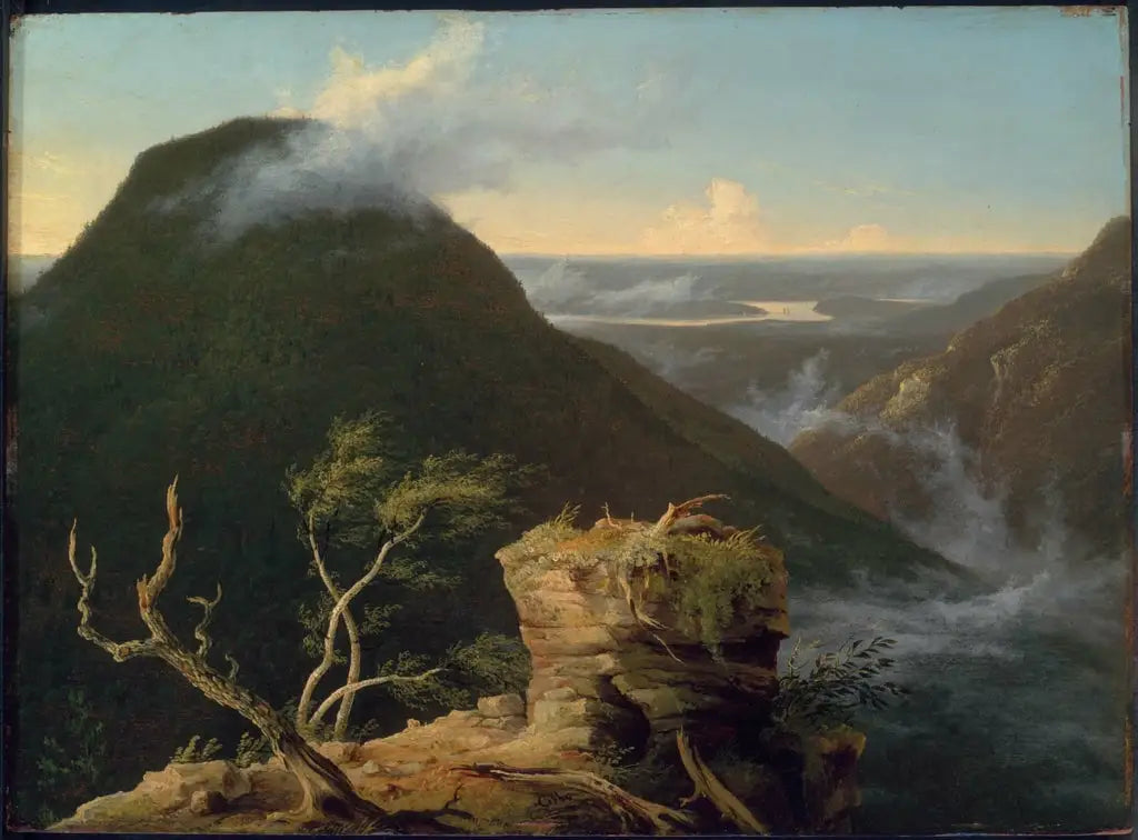 Vue du Round-Top dans les montagnes Catskill - Thomas Cole - Alpha Reproduction