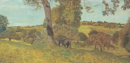 Utsikt i Sveits - Édouard Vuillard