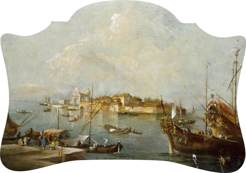 Fantasifull utsikt over Venezia - Francesco Guardi